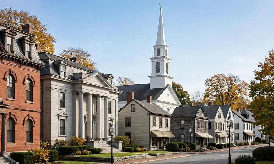 Arlington Massachusetts town center