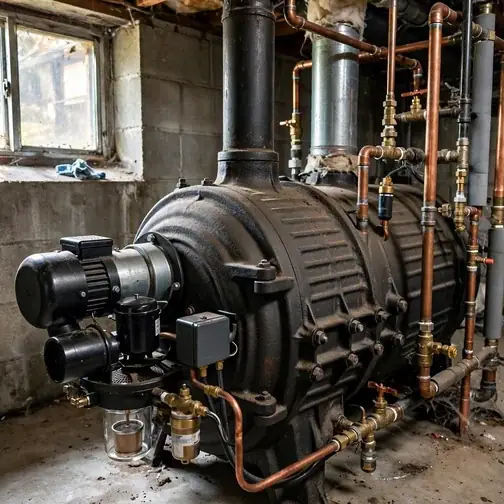 Borough basement oil tank installation in Downingtown Pennsylvania