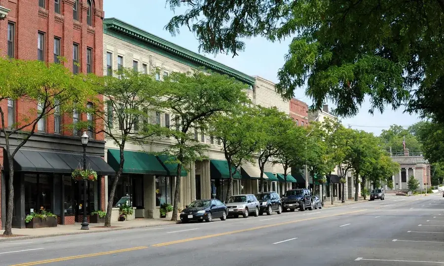Downtown Framingham Massachusetts street